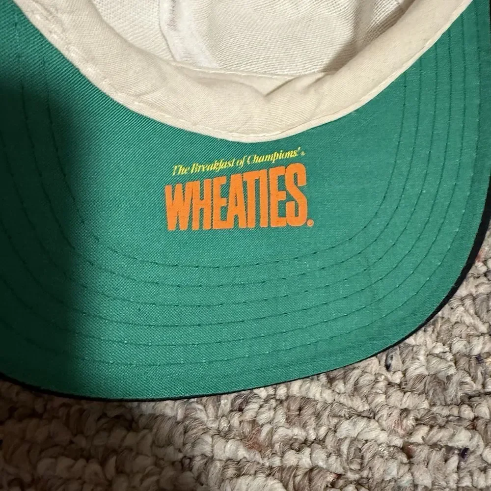 Vintage Wheaties x San Francisco Giants Baseball Hat Rare MLB Cap RARE